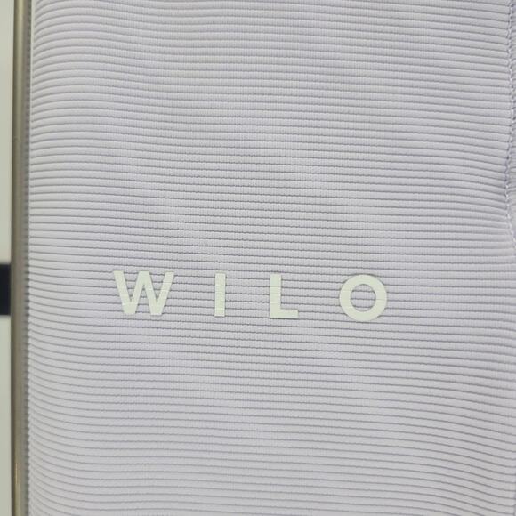 Wilo Base Ribbed 7/8 Legging Lilac Size Medium - Picture 4 of 6